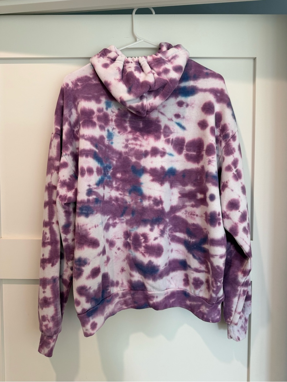 Aviator Nation Purple Tie-Dye Hooded Sweatshirt - Picture 2 of 4